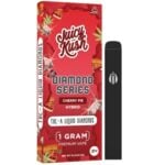 Juicy Kush THCa Diamond Series Disposable 1g - Cherry Pie (Hybrid)
