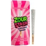 Zour Stash THCa Liquid Diamonds Pre-rolls 4g 2ct - Blue Raspberry Lemonade (Hybrid)