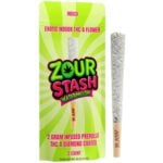 Zour Stash THCa Liquid Diamonds Pre-rolls 4g 2ct - Watermelon (Indica)