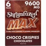 Shrumfuzed MAX Nootropic Mushroom Chocolates 6ct - Choco Crispies