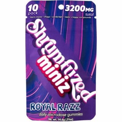 Shrumfuzed Nootropic Mushroom Miniz 10ct Shrumfuzed Nootropic Mushroom Miniz 10ct - Royal Razz