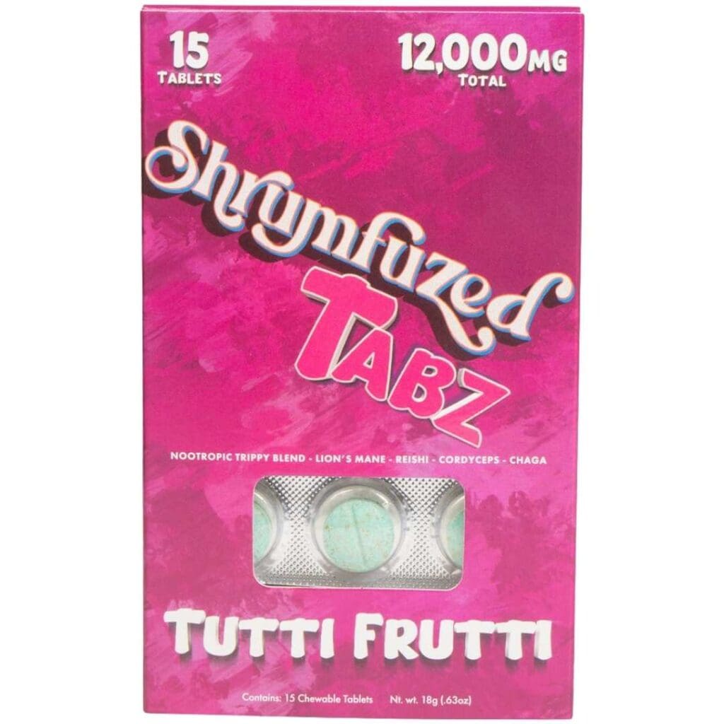 Shrumfuzed Nootropic Mushroom Tablets 15ct - Tutti Frutti