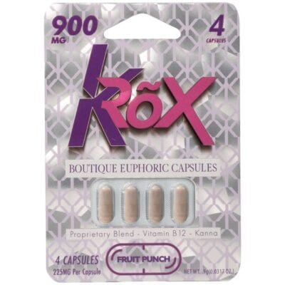 Krox Boutique Euphoric Capsules 4ct KRõX Boutique Euphoric Capsules 4ct - Fruit Punch