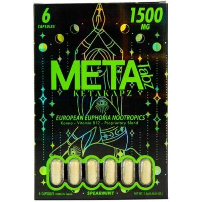 META Tabz KetaKapz Capsules 6pk Meta Tabz KetaKapz Capsules 6pk - Spearmint