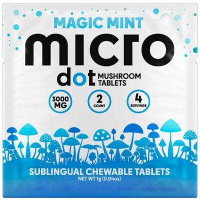 Microdot Magic Mushroom Tablets 2ct Microdot Magic Mushroom Tablets 2ct - Magic Mint