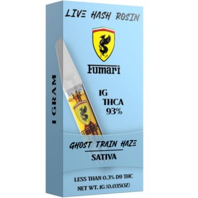 Fumari THCa Vape Cartridge 1g Fumari THCa Vape Cartridge 1g - Ghost Train Haze (Sativa)