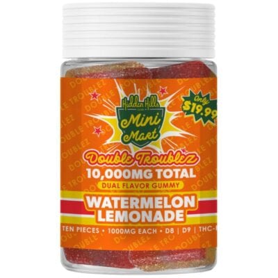 Hidden Hills Mini Mart Double Troublez Gummies - Watermelon Lemonade